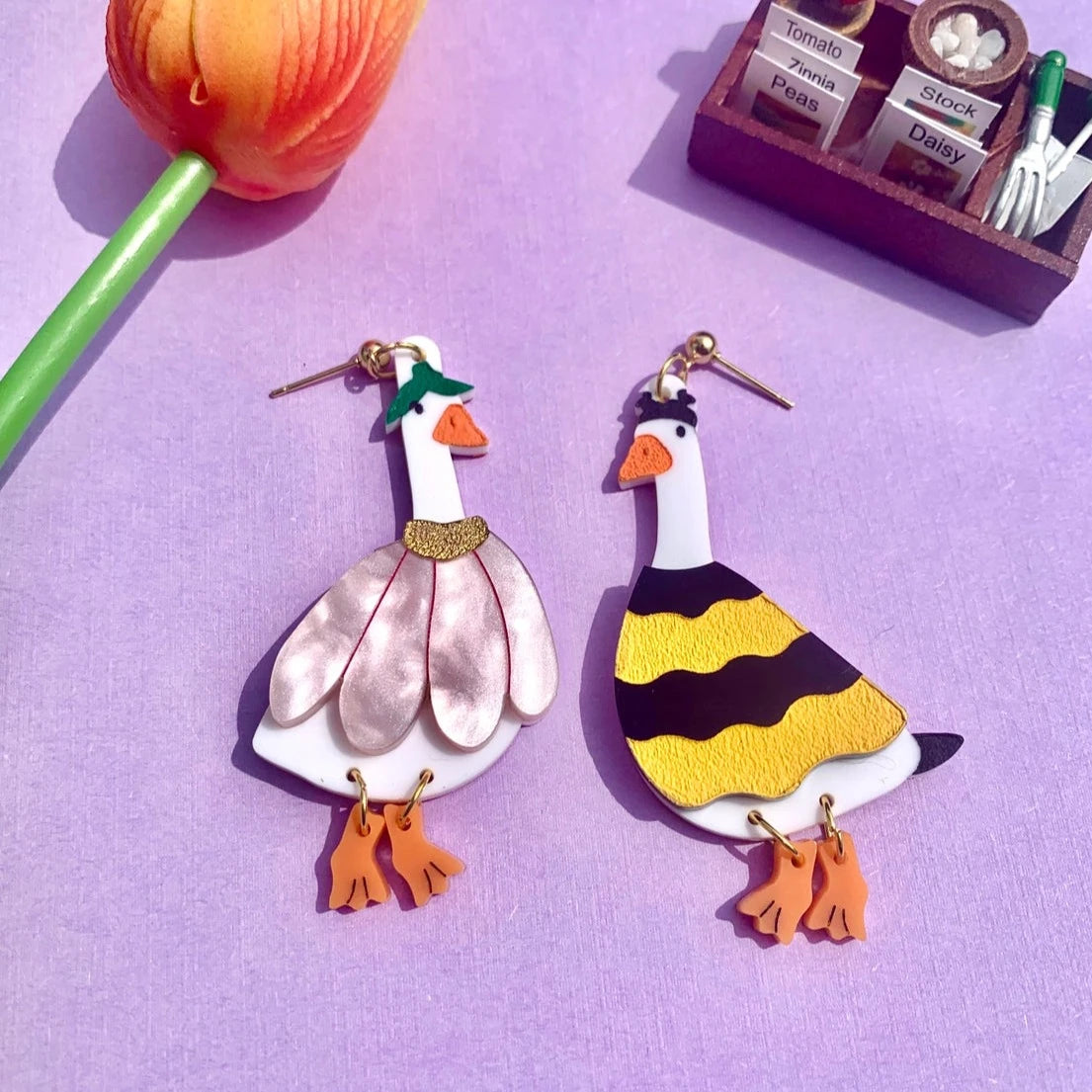 Blossom and Buzz Earrings