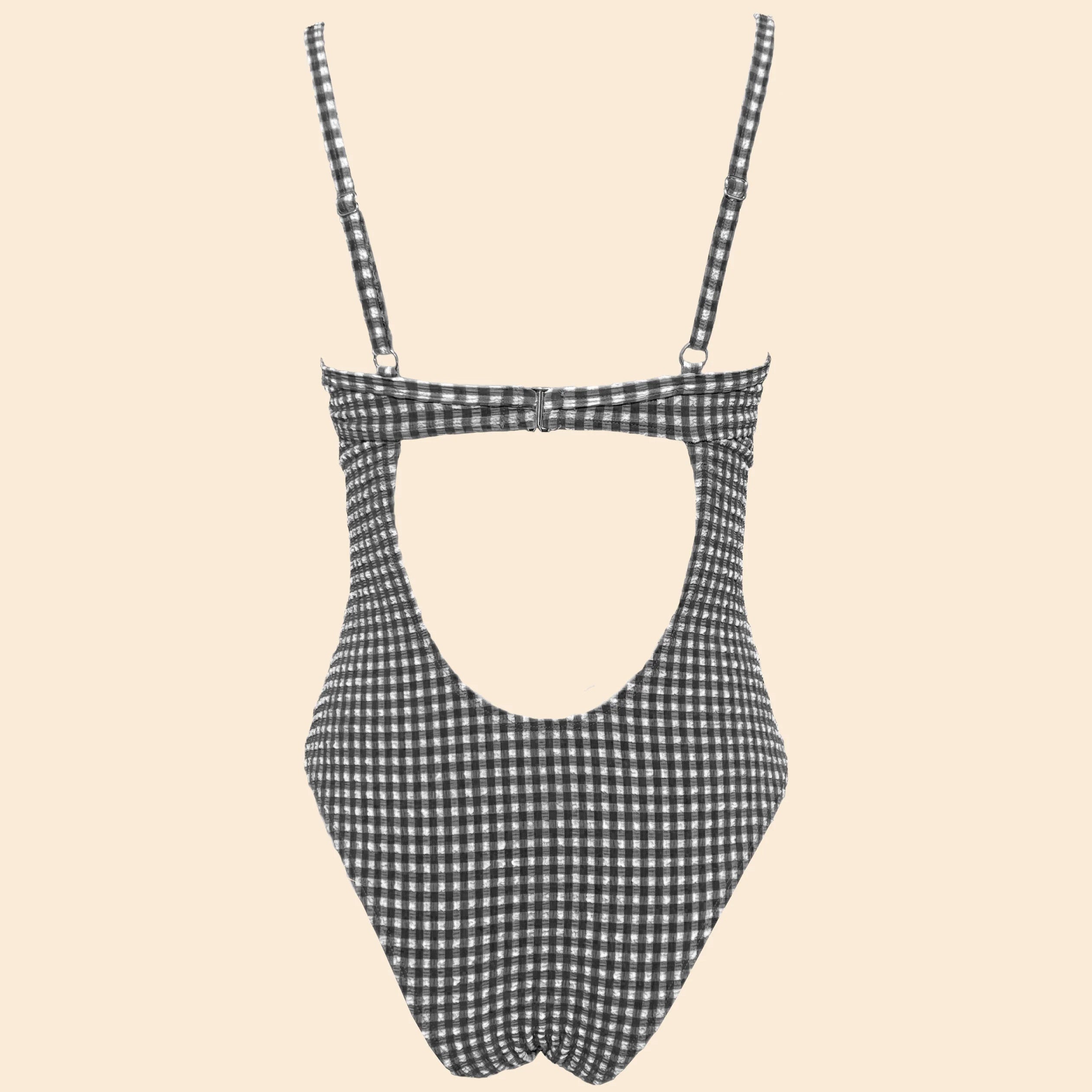 Solara Gingham One-Piece